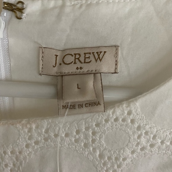 J. Crew white bell sleeve dress - NWT - Picture 6 of 11